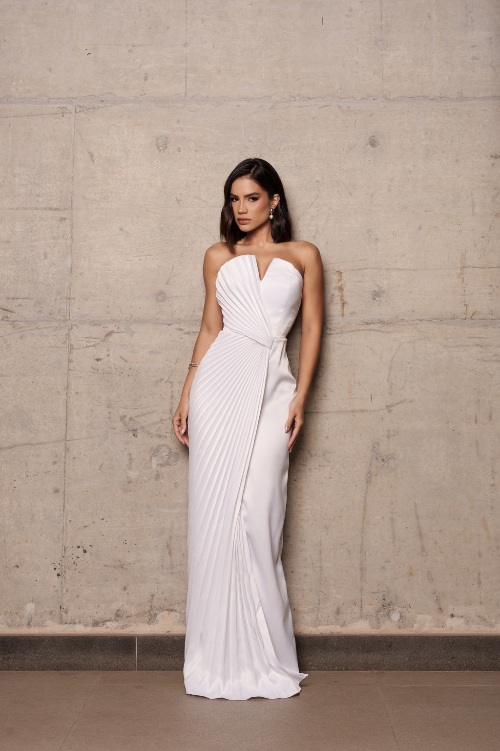 Vestido tomara-que-caia