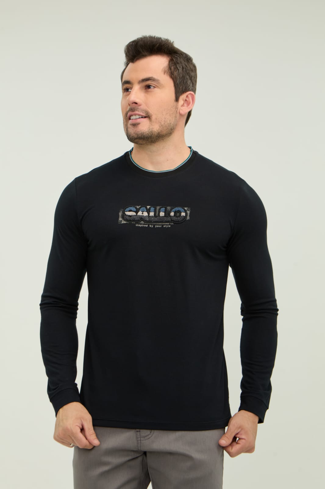 Blusa manga longa