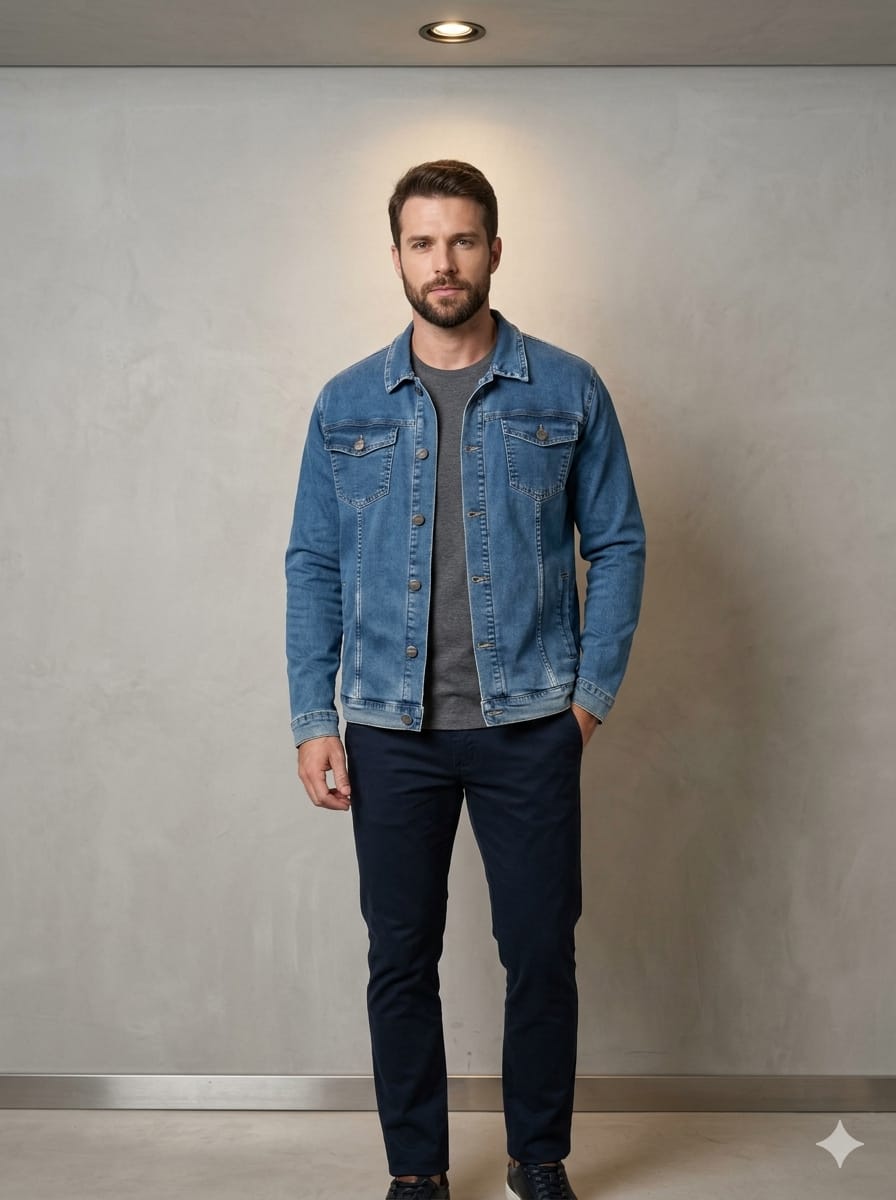 Jaqueta Jeans