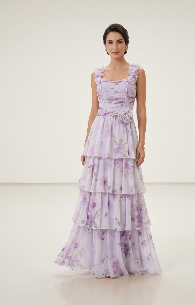 Vestido Babado