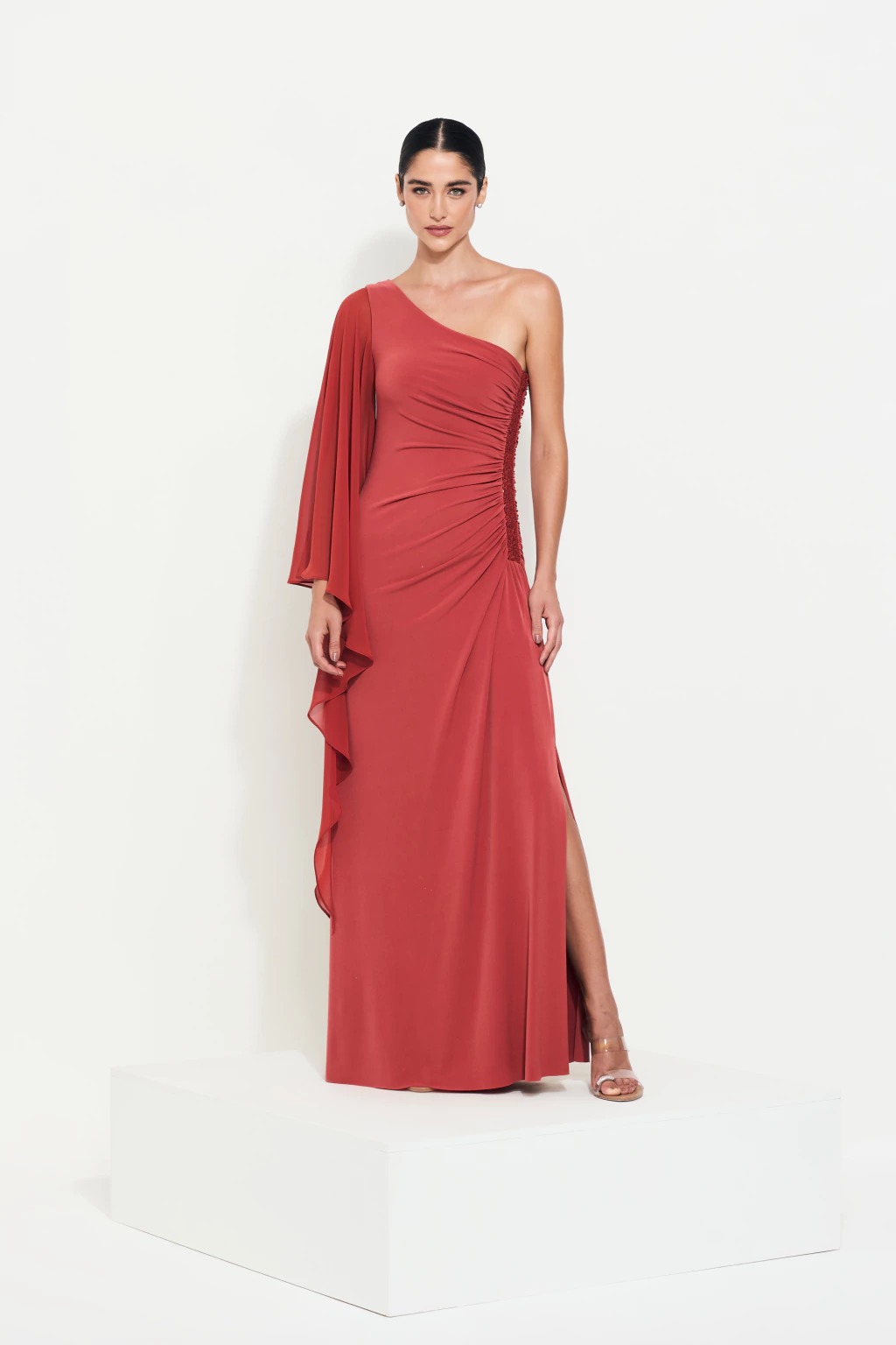 Vestido Um Ombro 