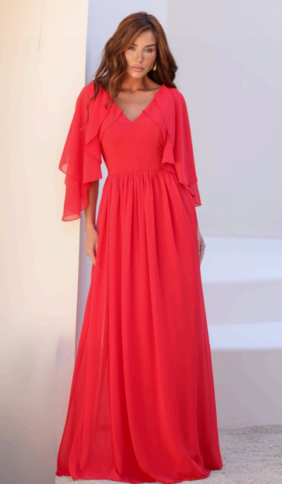 Vestido capa dupla