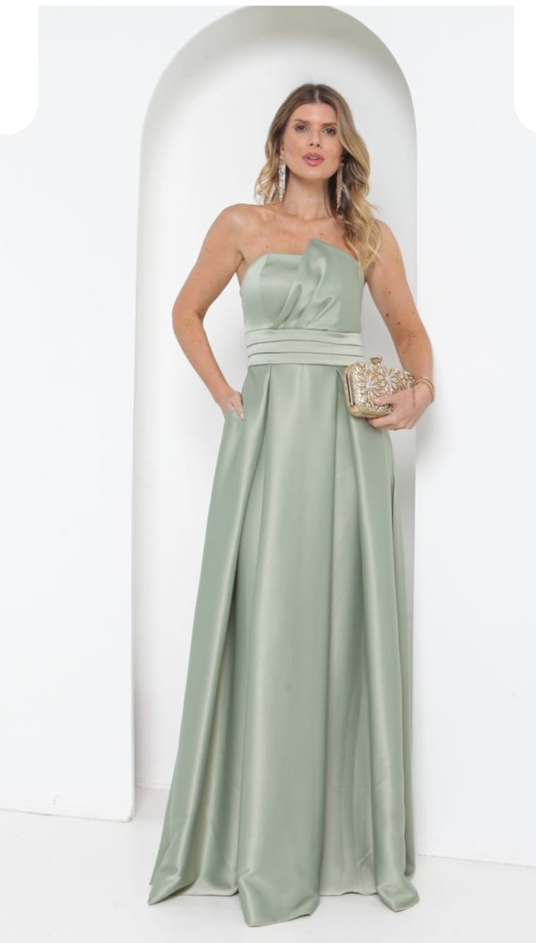 Vestido tomara-que-caia