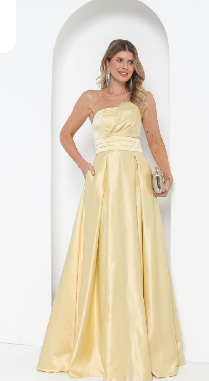 Vestido tomara-que-caia