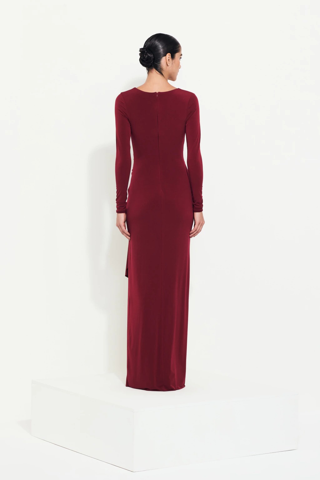 Vestido manga longa