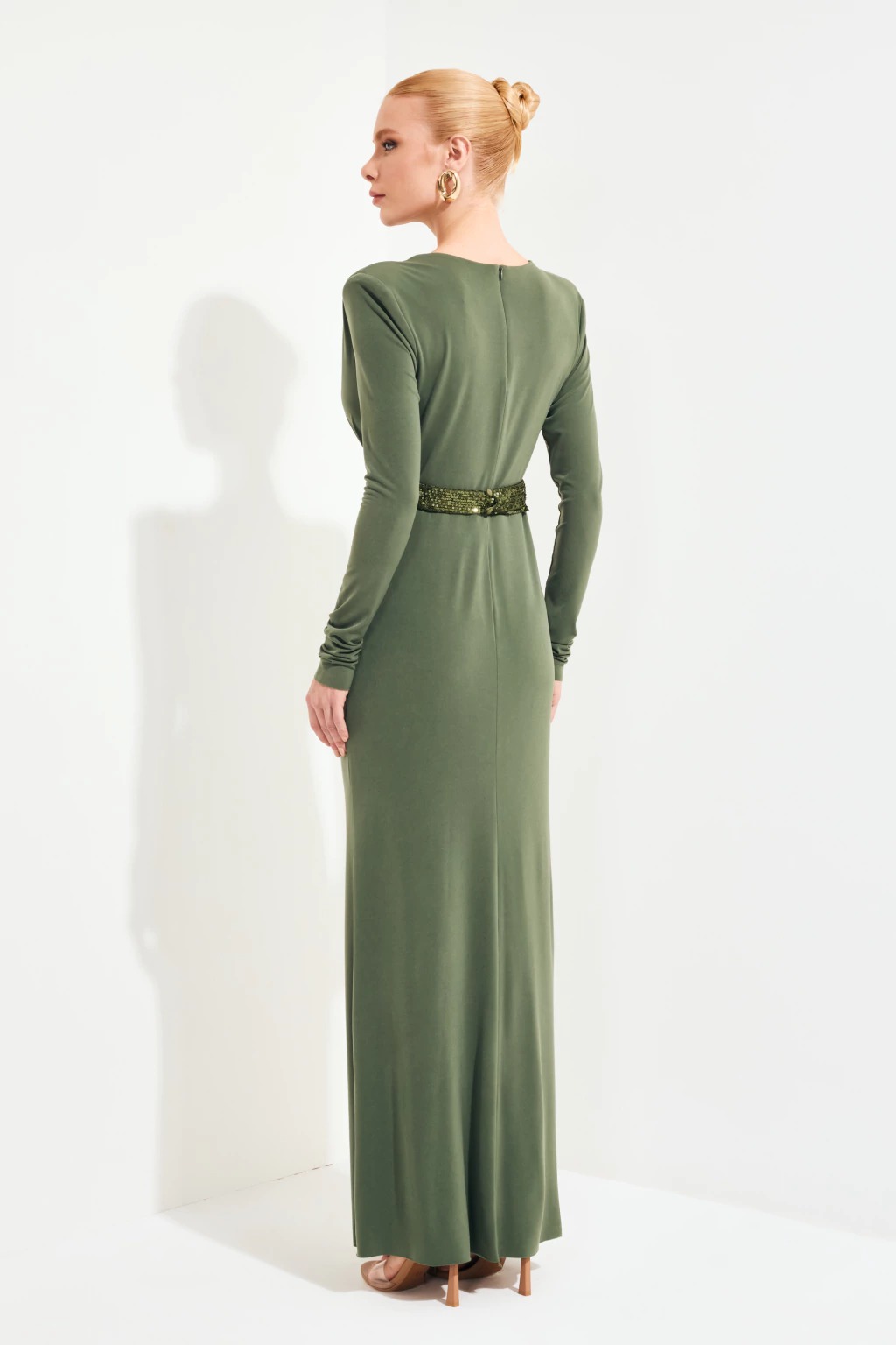 vestido Manga Longa