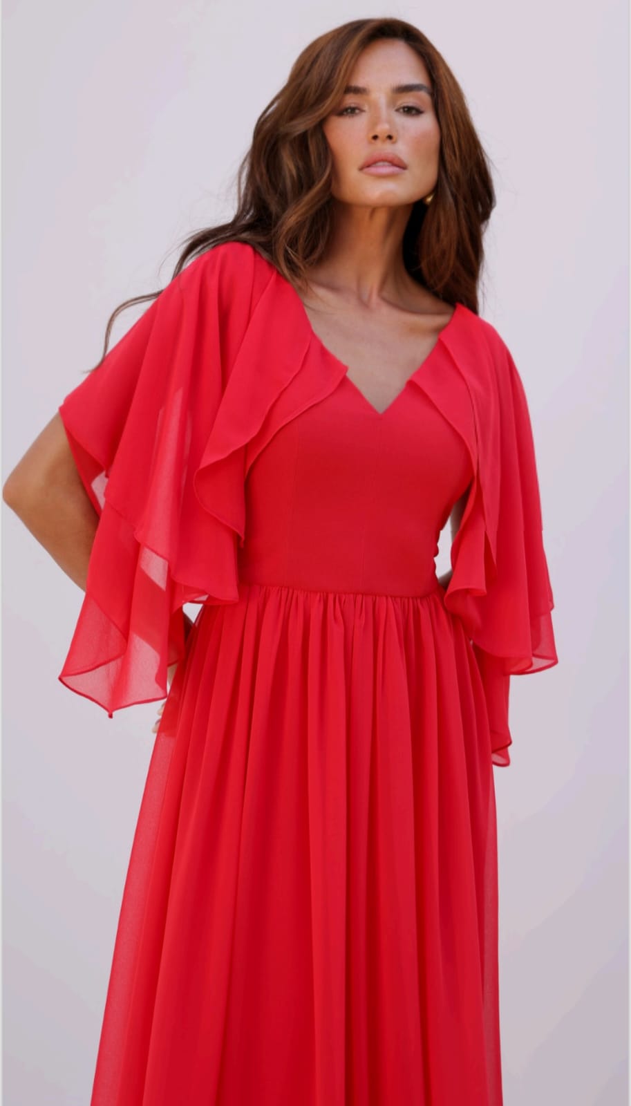 Vestido capa dupla